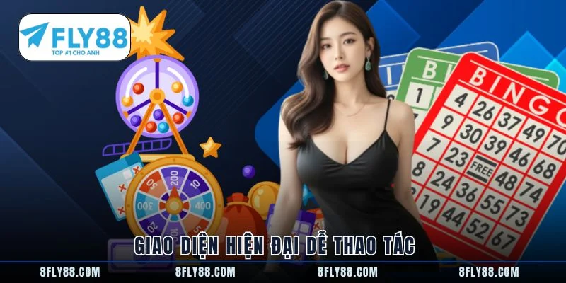 Giao diện hiện đại dễ thao tác